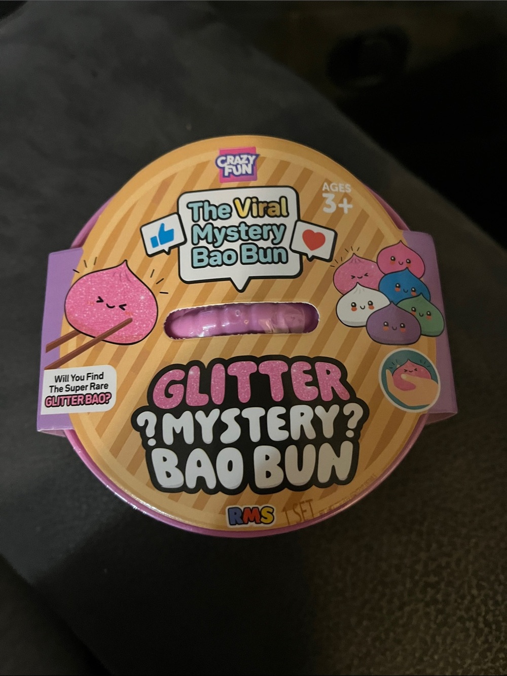 Glitter Mystery Bao Bun - Pink & Purple